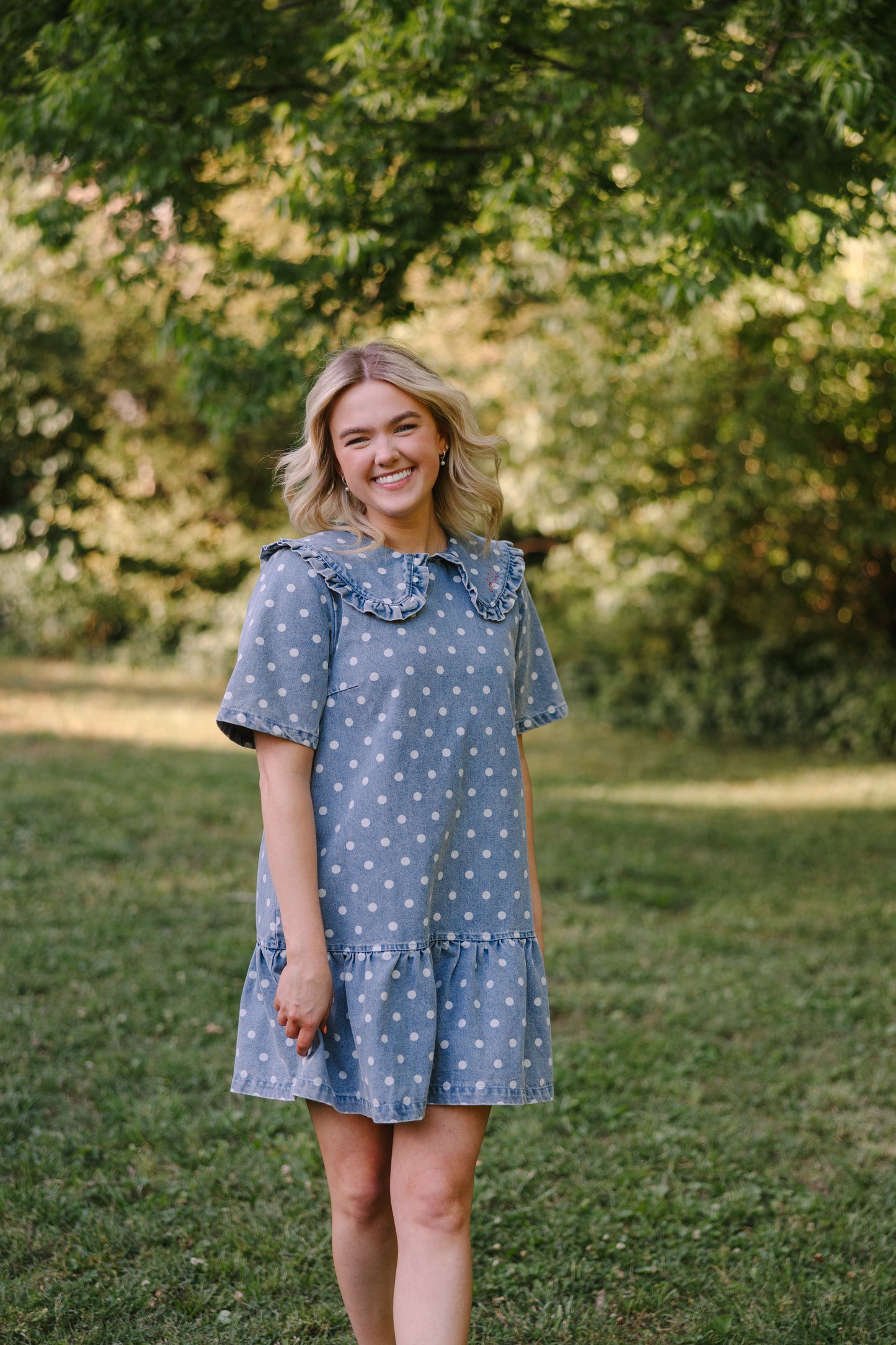 Dotted Day Dress